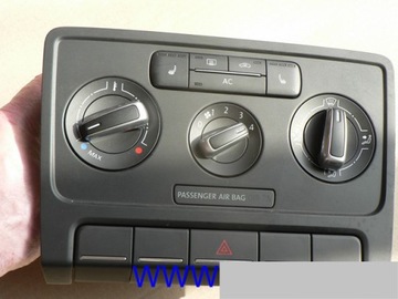 Dw vw новый beetle 5c панель управления кондиционером 5c0820047bc, фото