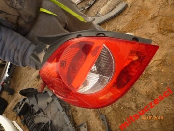 Renault clio 3 hatchback left rear light, фото