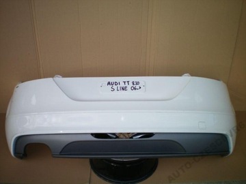 Back bumper audi tt 2007- sline s-line ass 8j0, фото