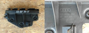 Audi a3 8p 8p3 3-door 03 - 12 fasteners rear bumper back left 8p3807393, фото