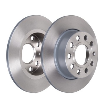 Febi тормозные диски колодки зад audi a3 vw golf skoda octavia 255mm, фото