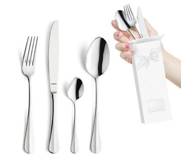 Amefa 48 cutlery stainless steel dining classic great baguette set 12 axis, фото