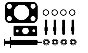 Set of gaskets turbines turbo berlingo 1, 6 hdi, фото