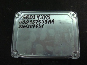 Audi a8 s8 d2 4.2 v8 avp компьютер двигателя 4d0907559aa, фото