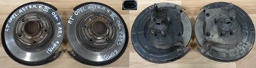Opel astra h restyling 3 06 trunnion left rear abs, фото