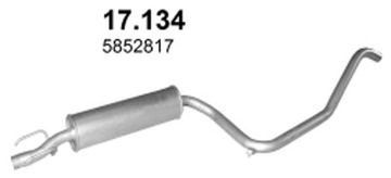 Duslintuvas vidurin. opel corsai kombinuoti 1.2 1.4 1.7d, pirkti