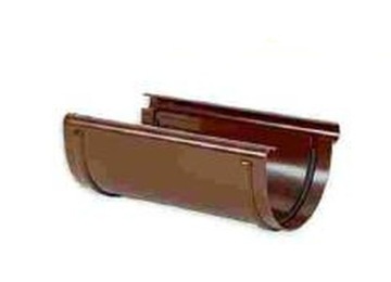 Connector gutters 100 mm brown kaczmarek karolina, фото
