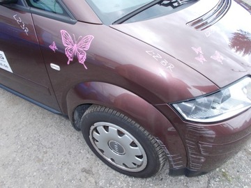 Audi a2 right front wing complete lz3r 2004r, фото