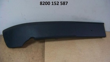 Renault kangoo 07- overlay right bumper front, фото