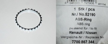 Ring abs to renault clio 2 kangoo thalia 19, фото