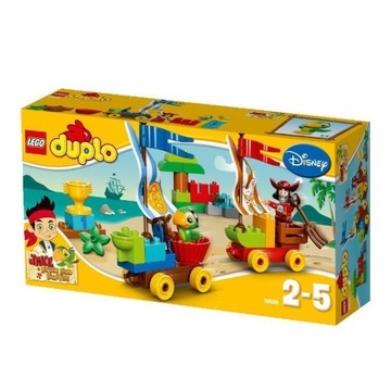 Lego дупло 10539 jake 1 пираты з nibylandii: гонка на пляжи капитан фаркоп, фото