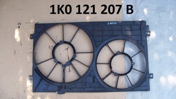 Vw golf passat protection fan radiator, фото