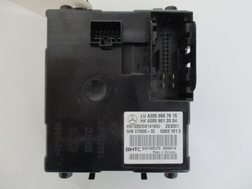 C w205 block control unit a2059007615 mercedes, фото