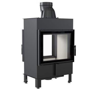 Air insert grilles lucy 12 kw black 654x420x1287 mm, фото