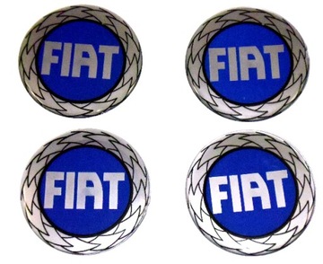 Fiat 56mm эмблемы наклейки значки колпаки диски, фото