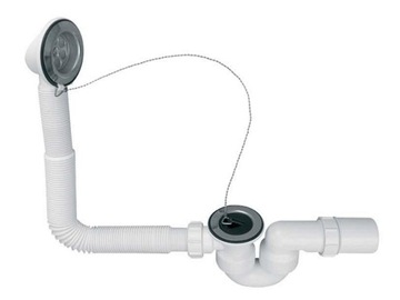 Siphon bathtub mcalpine 40 mm, фото