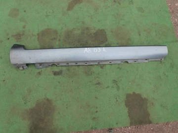 Overlay threshold 4e0853859g audi a8 d3 left gray, фото