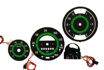 Disks indiglo to dashboards volkswagen garbus moman, фото