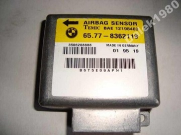 Bmw e32 e31 e36 e34 r46 e39 e38 z3 датчик контроллер блок подушки подушка безопасности, фото