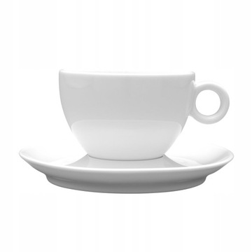 Cup fondant bola porcelain 280 ml 1 pcs. + saucer, фото