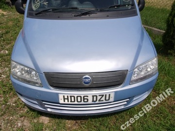 Fiat multipla restyling fl hood azzurro lagoon 792, фото