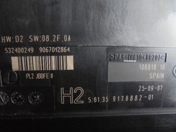 Блок комфорта bmw e87 e90 e81 9176882, фото