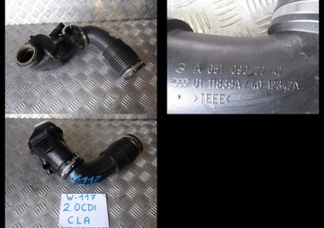 Патрубка патрубком mercedes cla в 117 2, 0cdi a6510902242, фото