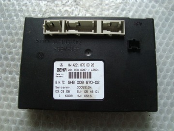 Block air conditioner mercedes class a2218700326, фото