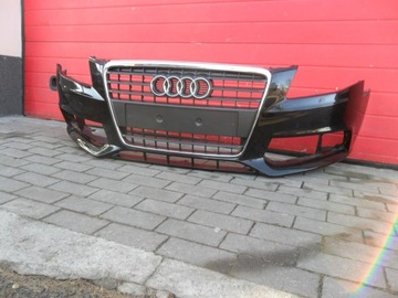 Бампер audi a4 8k0 b8 2008-2011 оригинал решетка, фото