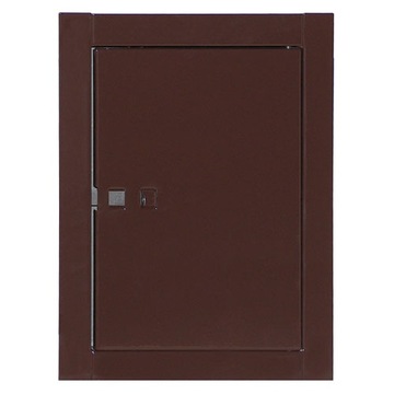 Door chimney audit 15x30 cleaning brown, фото