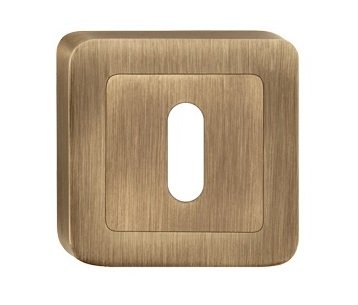 Nameplate lower rounded - patina - turnkey, фото