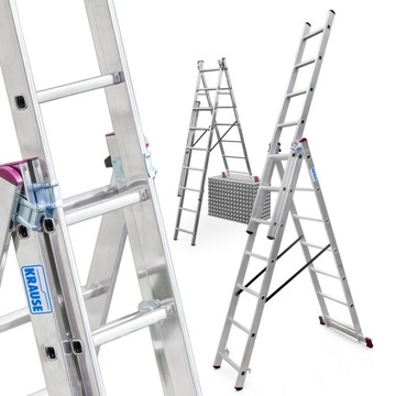 Лестница алюминиевая krause 033376 5, 1 m до 150 kg, фото