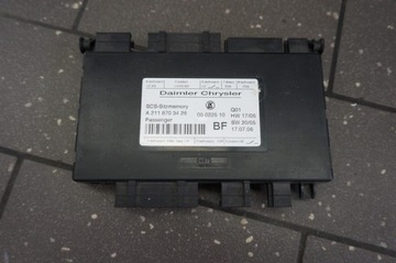 Блок сидіння sitzmemory mercedes e class w211, фото