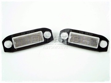 Лампочки led подсветка номерного знака. volvo xc60 xc70 xc90, фото