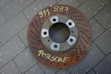 Тормозной диск перед porsche 911 997 3.8, фото
