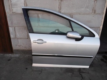 Двері праві передні peugeot 407 ezrc - висилка -, фото