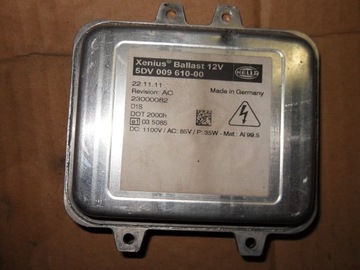 Блок управління, блок рефлектора 5dv009610-00 vw, audi, фото