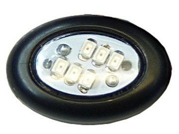 Лампа габаритна led підсвідка 6 smd габарит фара 12v 24v, фото