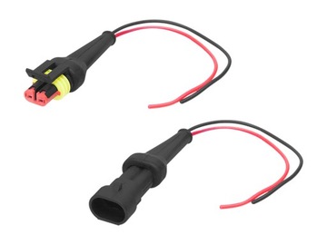 Interface airtight connector connecting (set.) oh-2 з by wires., фото
