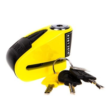 Blocking disk braking з with a call auvray b-lock 06 yellow-black, diameter bolca 6mm, фото