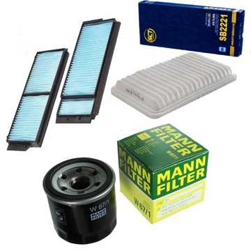 Filter set mazda 3 1.6 mzr (bl) 2008-2014, фото