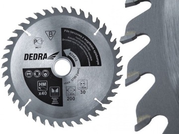 Dedra saw disk for wood carbide 170x16 40z, фото
