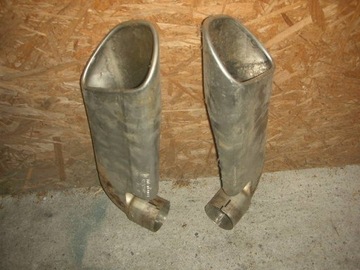 Porsche cayenne tips muffler, фото