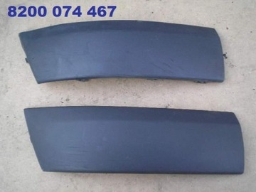 Renault clio 2 restyling overlay bumper right, фото