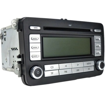 Автомагнитола vw rcd300 mp3 golf passat caddy touran jetta, фото