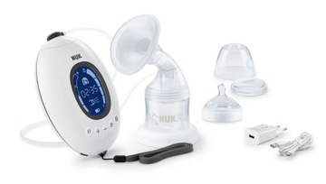Молокоотсос электрический nuk nature sense 150 ml, фото