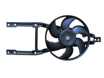 Polcar 300123w3 fiat seicento cinquecento radiator fan, фото