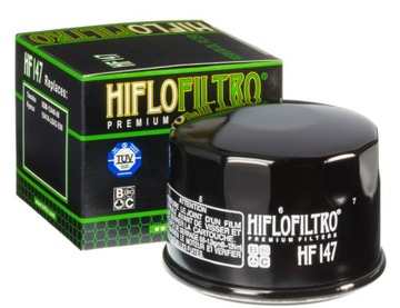 Фільтр мясляний hiflofiltro hf147 yamaha kymco yfm grizzly kodiaq, фото