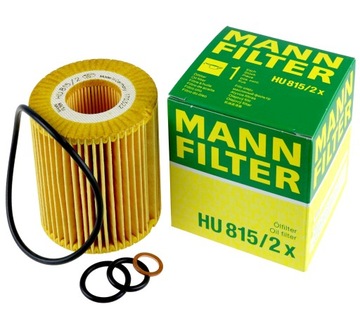Bmw 3 e46 e90 n42 n46 mann grease filter hu815/ 2x, фото