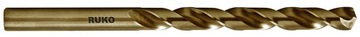 Дрель кобальтовые 4, 5mm hsse-co5 тип va 215045 ruko, фото